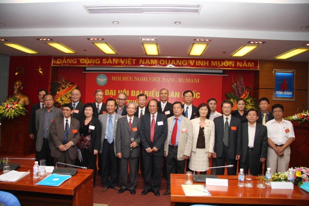 BAN CHẤP HÀNH HỘI HỮU NGHỊ VIỆT NAM - RUMANI KHÓA V (2011-2016)